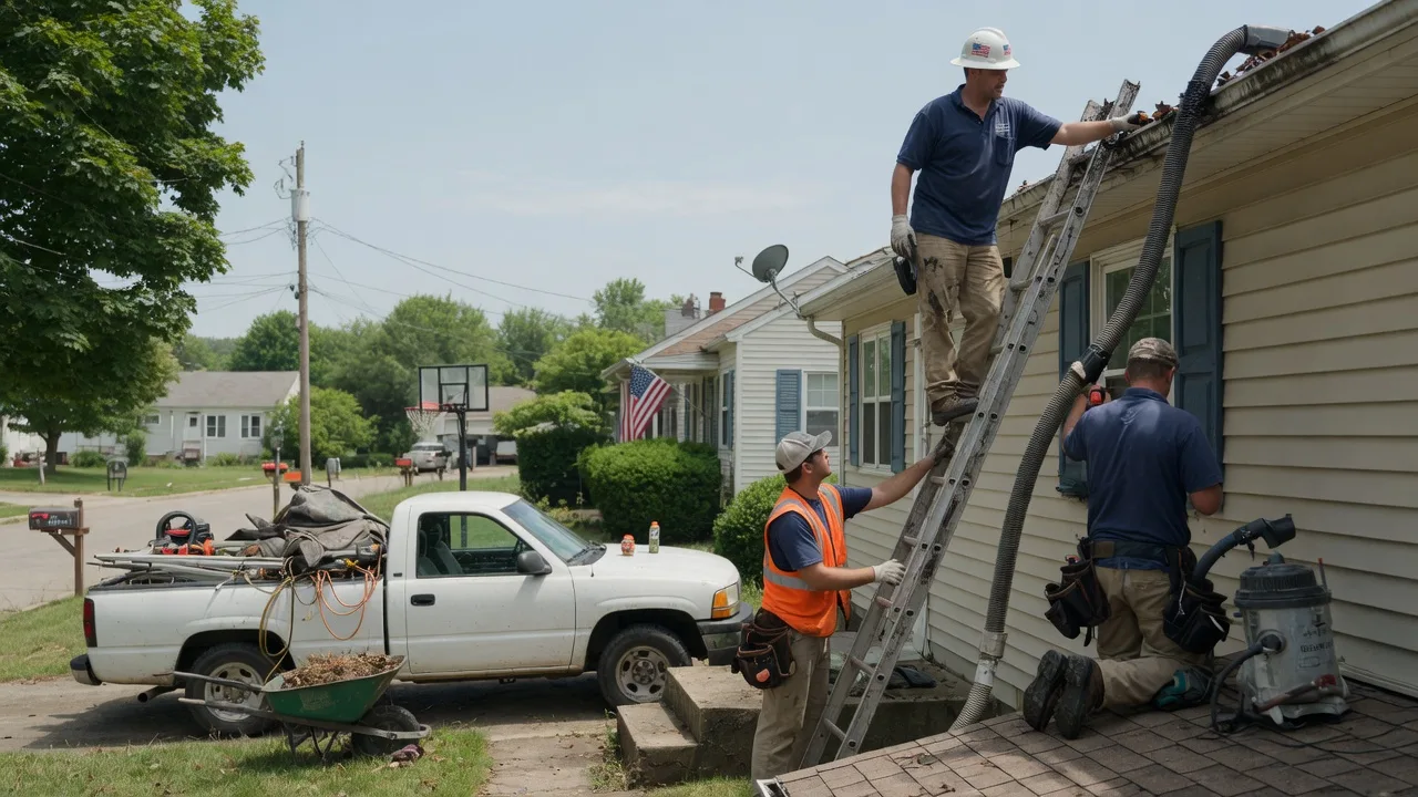 Gutter Installation in Markleville, IN near me